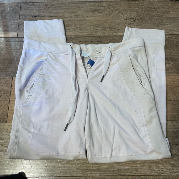 Adidas Stella McCartney Baby Pink Lightweight Button Up SweatPants C7 - Picture 1 of 4